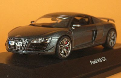 Schuco 1/43 450722800 Audi R8 GT daytona grau 限定1000！ | Modell