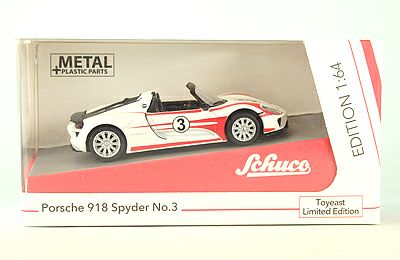 Schuco 1/64 Porsche 918 Spyder No.3 452021200