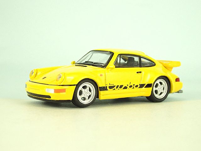 Schuco 1/64 452029600 Porsche 911 Turbo Coupé 3.6 (964) (1992)